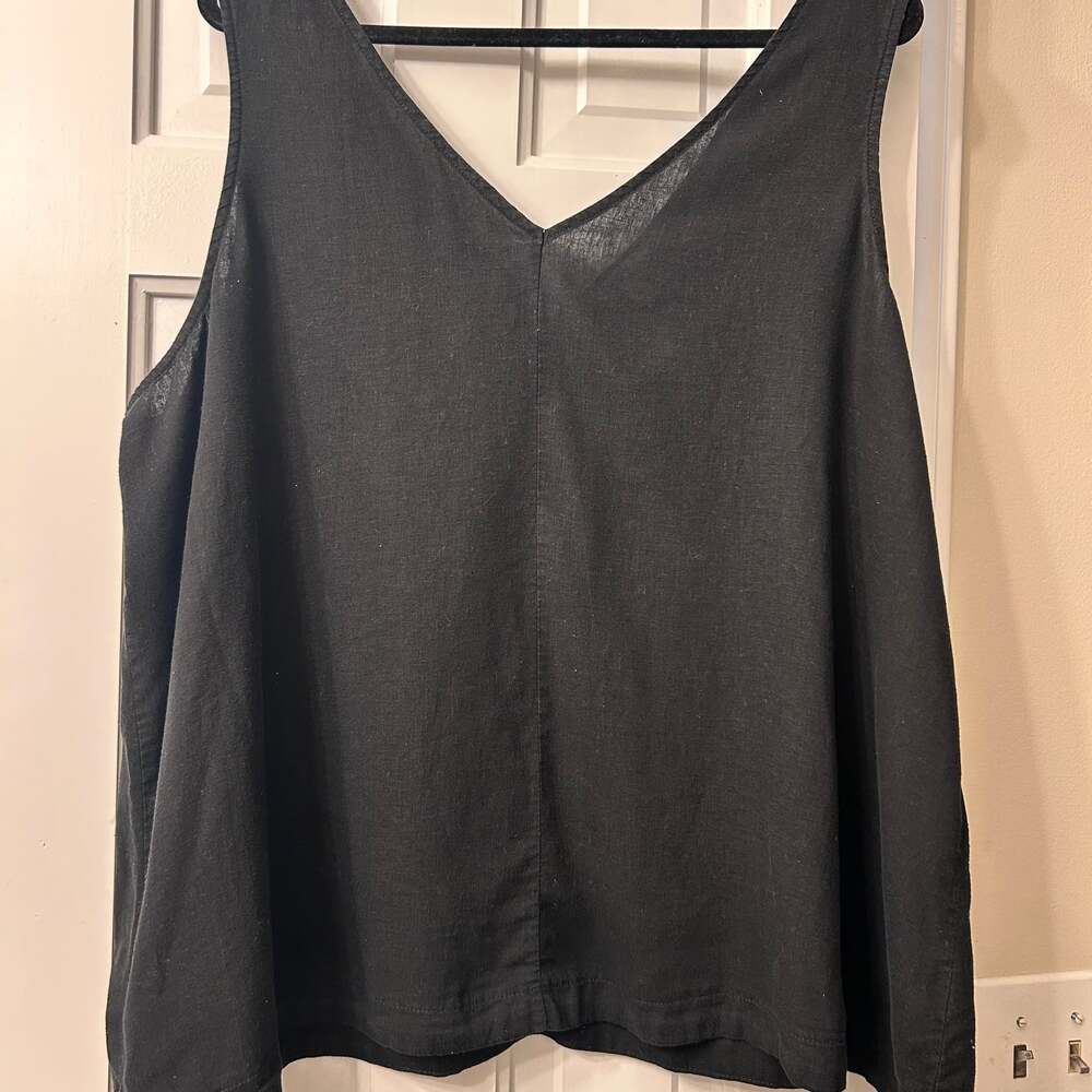 Time and Tru Women's Woven Tank Top